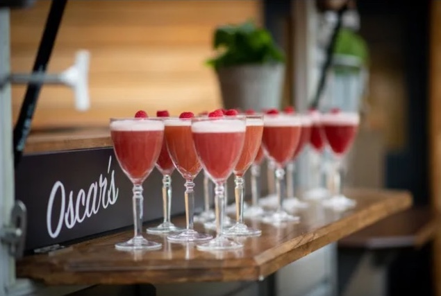 Bar drinks showcase